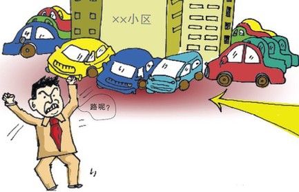 小區(qū)停車